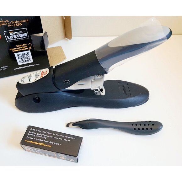 Stanley Bostitch Professional Heavy Duty Stapler, Remover, 60 Sheet Capacity - Picture 9 of 12